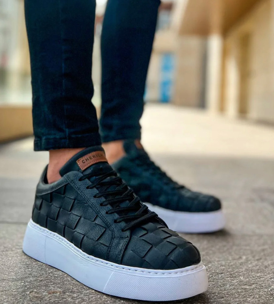 Sneakers double με κορδόνια TR209C