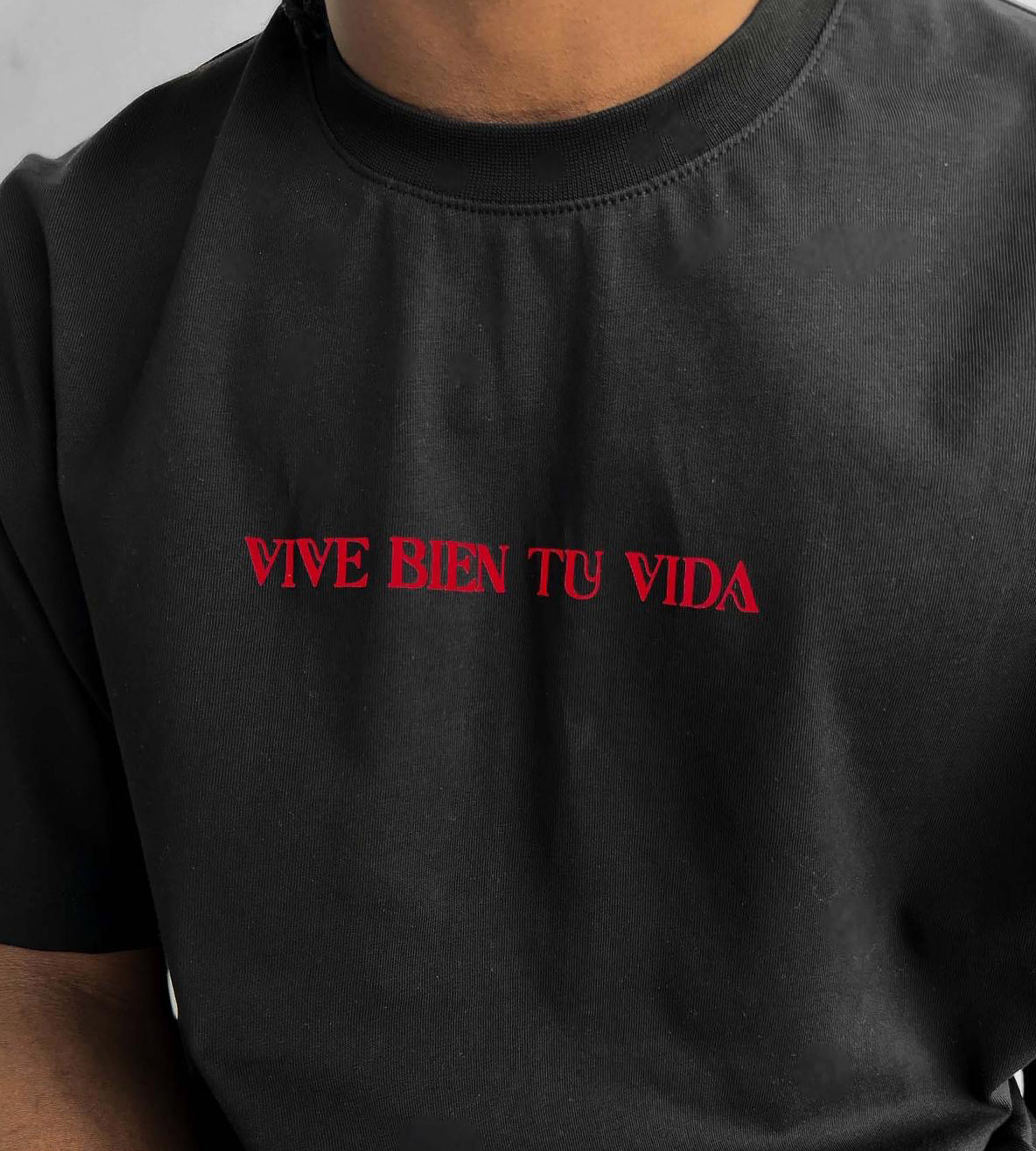 Oversized t-shirt -VIVE BIEN- TR2130MF