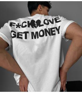 Oversized t-shirt -F*CK LOVE- TR2228MF