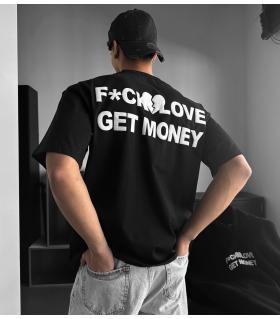 Oversized t-shirt -F*CK LOVE- TR2228MF