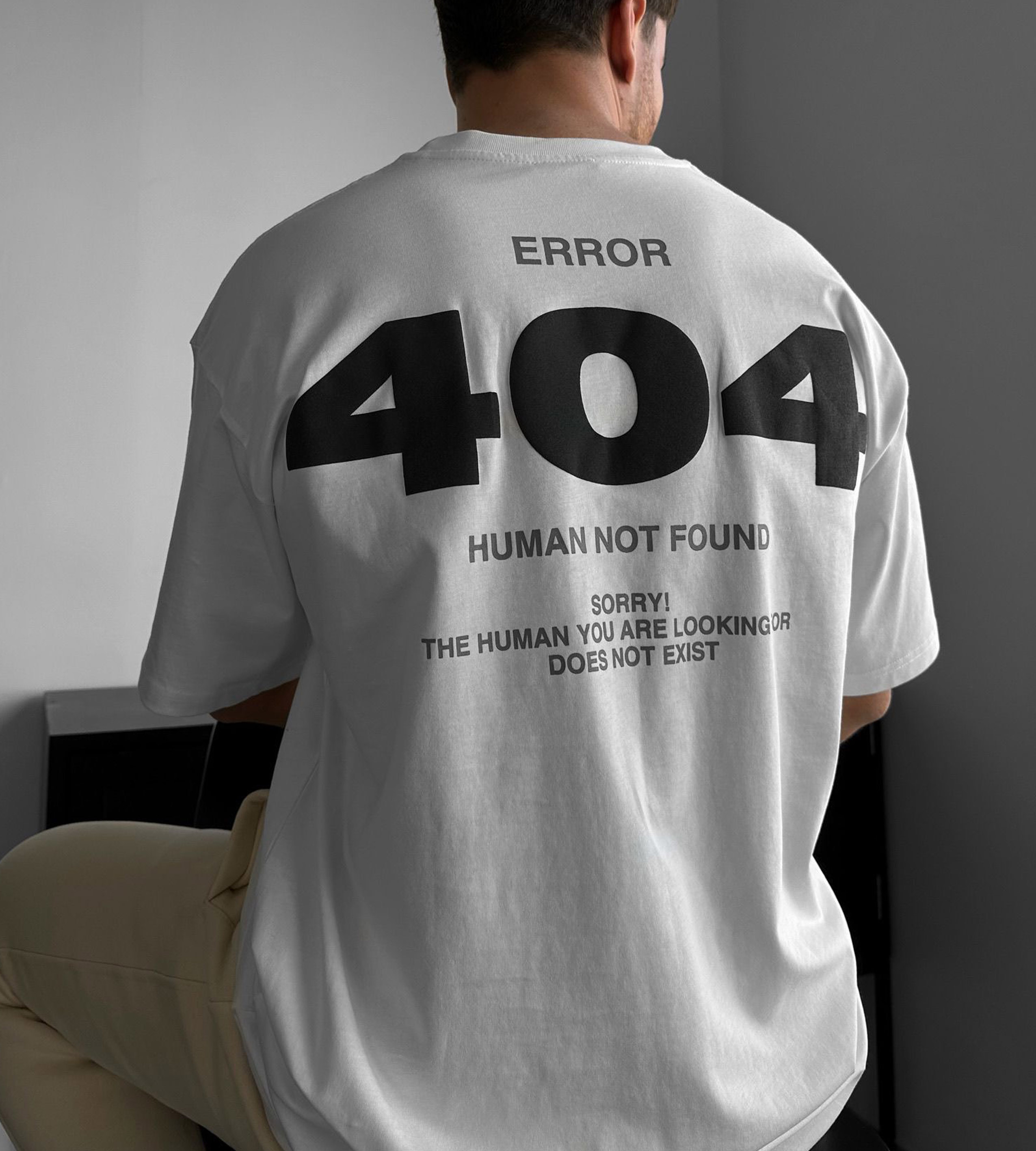 Oversized t-shirt -404- TR2280MF