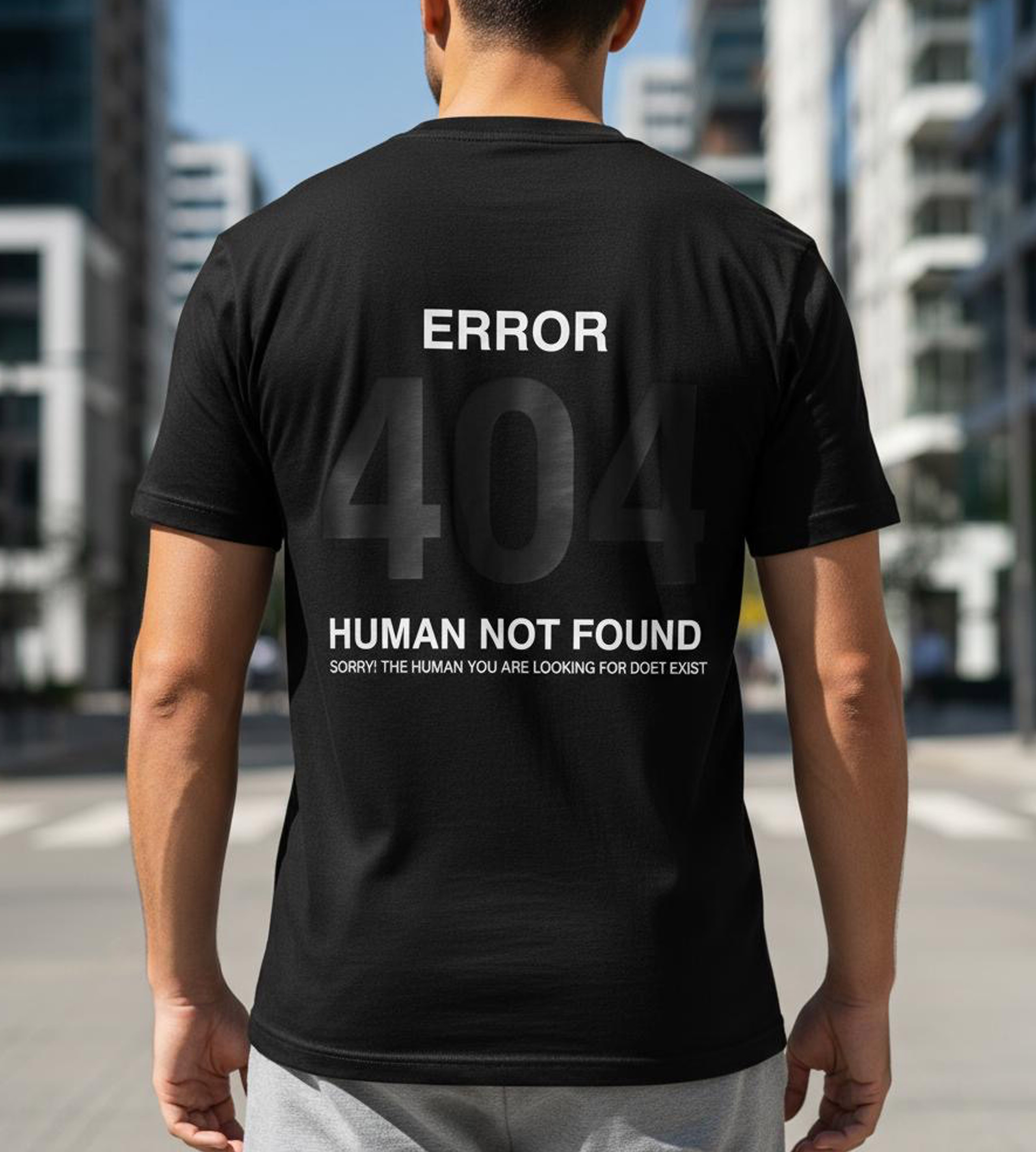 Oversized t-shirt -404- TR2280MF