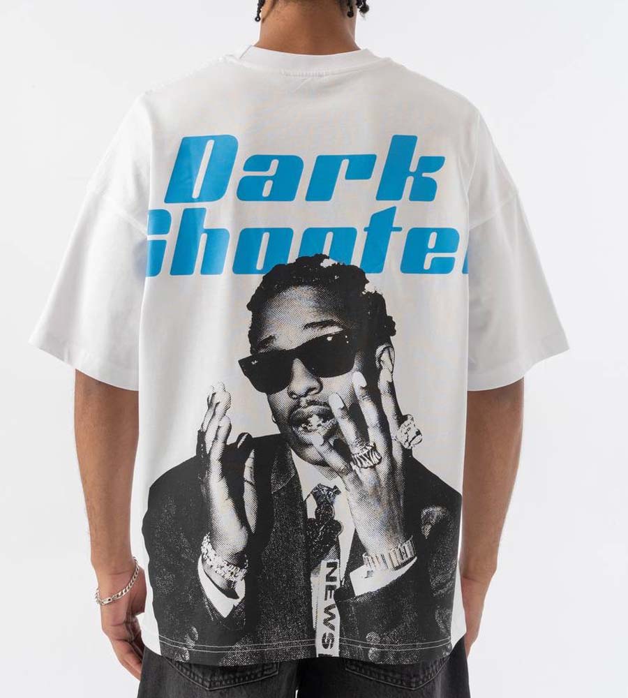 Oversized t-shirt -DARK SHOOTER- TR240JA
