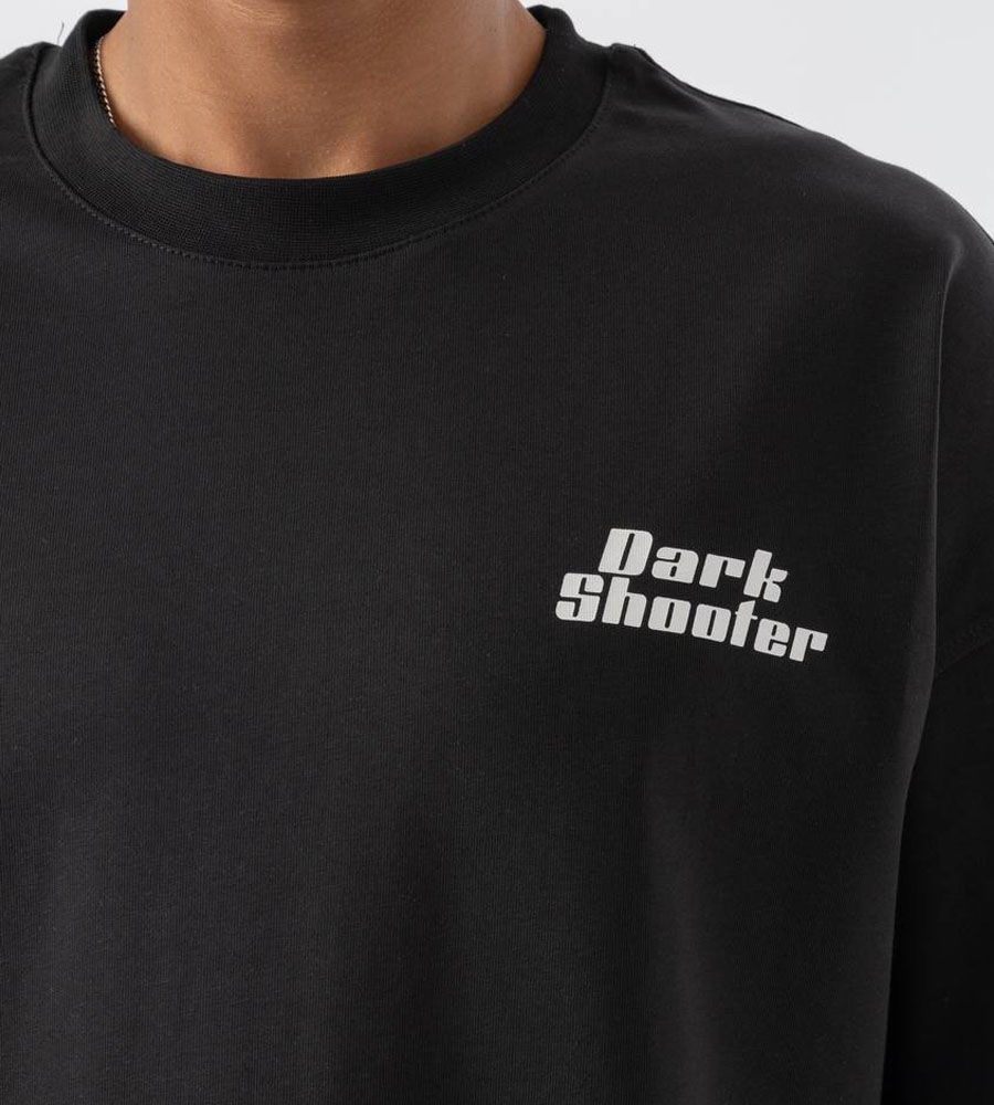Oversized t-shirt -DARK SHOOTER- TR240JA