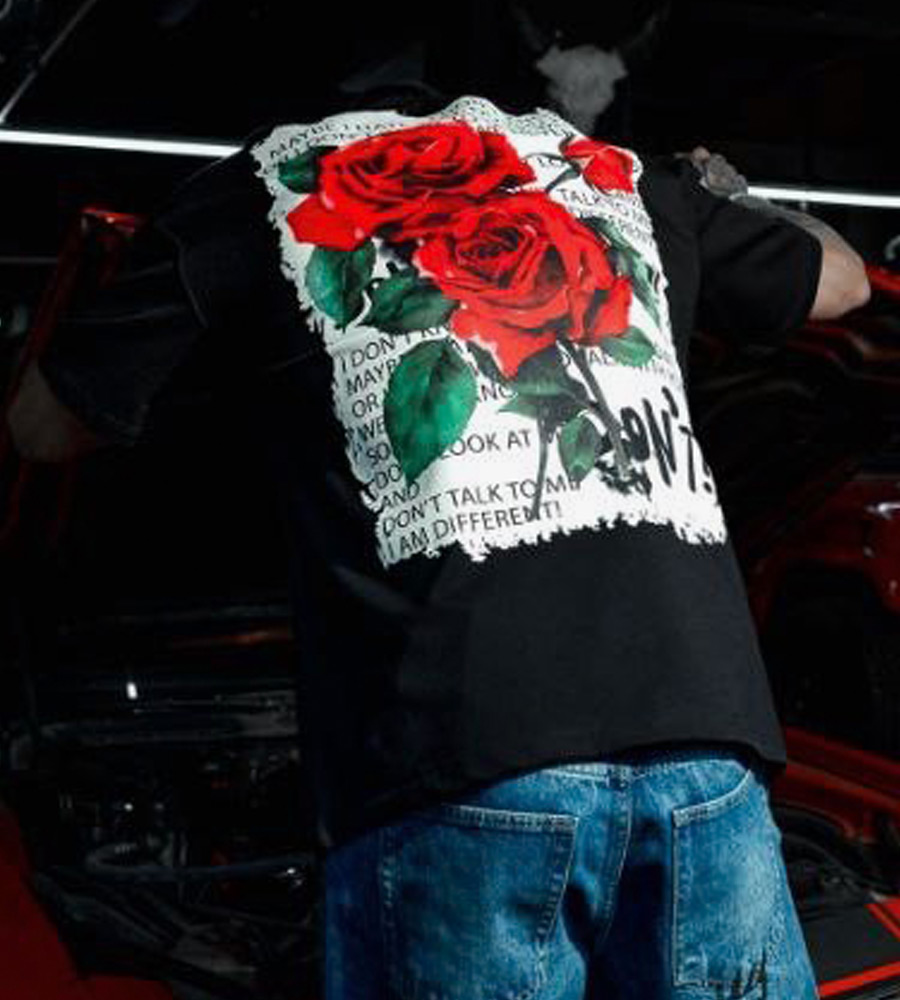 Oversized t-shirt -LOOK- TR27ES