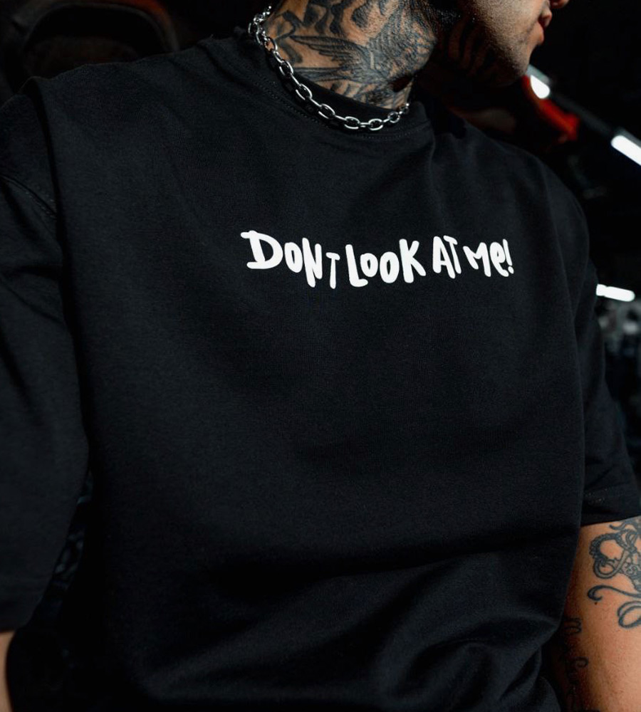 Oversized t-shirt -LOOK- TR27ES