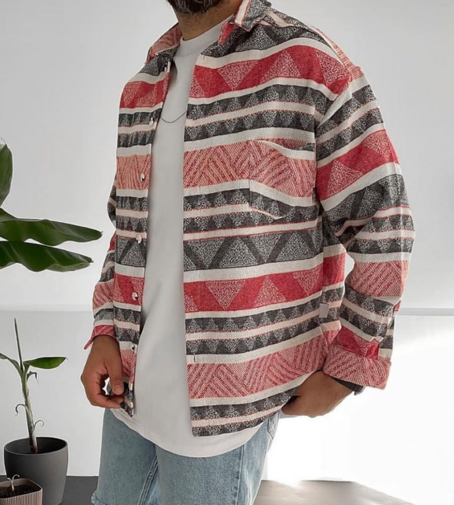 Men's ethnic jacket TR369JA