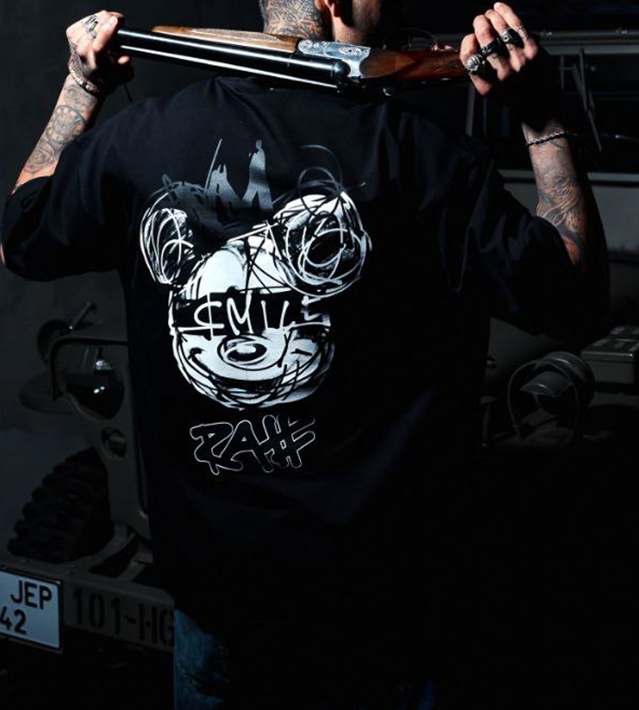 Oversized t-shirt -SMILE- TR41ES
