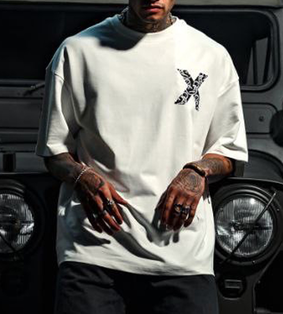 Oversized t-shirt -X- TR46ES