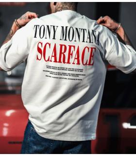 Oversized t-shirt -SCARFACE- TR47ES