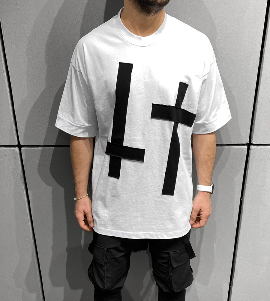 T-Shirt ανδρικό -Cross- TR51399BL