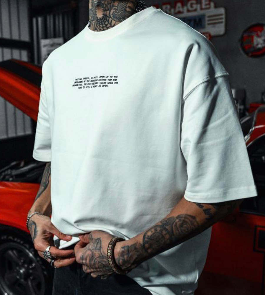 Oversized t-shirt -STUDIO- TR59ES