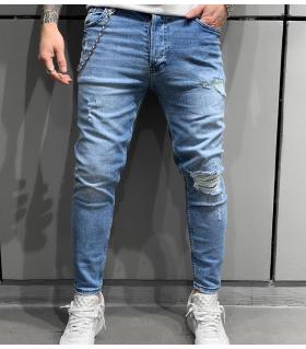 Skinny jean slash TR6566BL