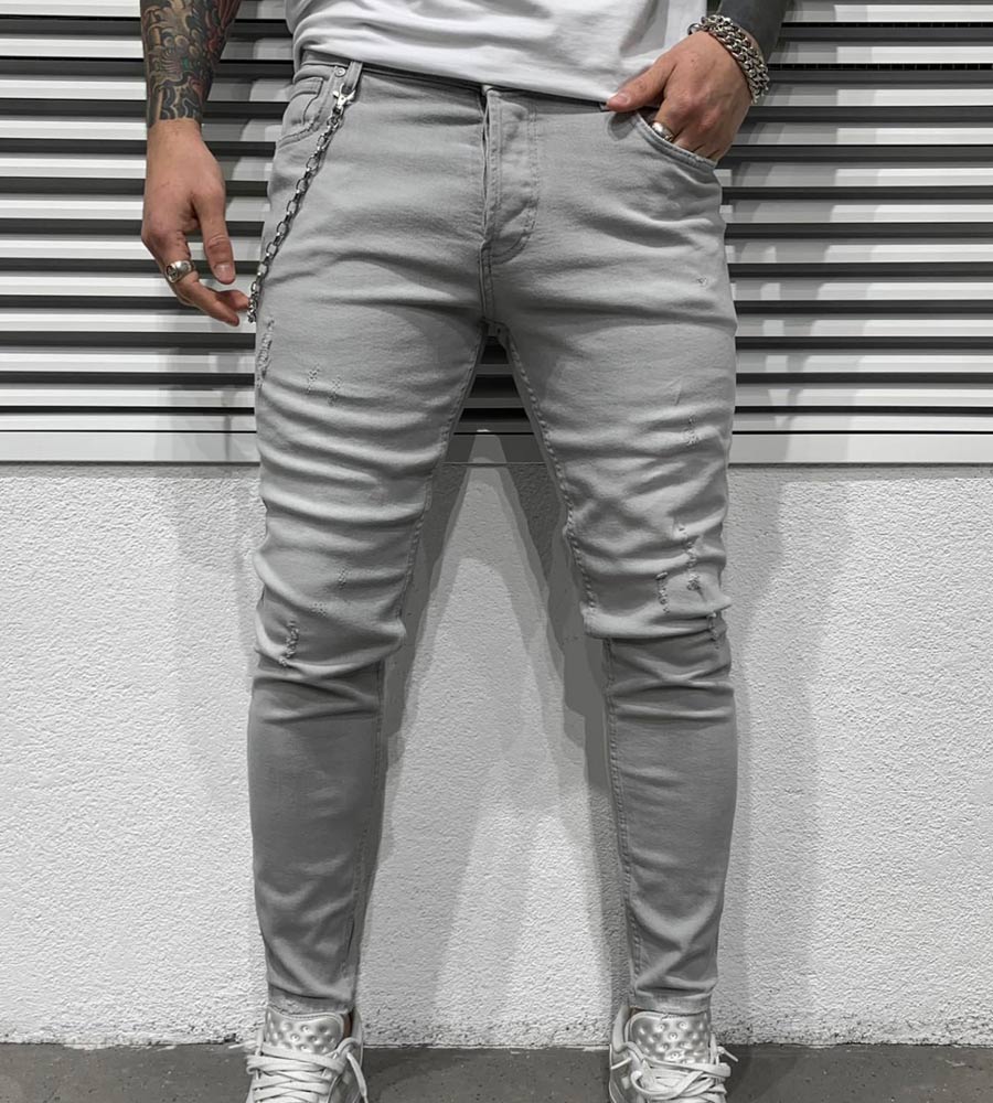 Skinny jean παντελόνι TR6606BL