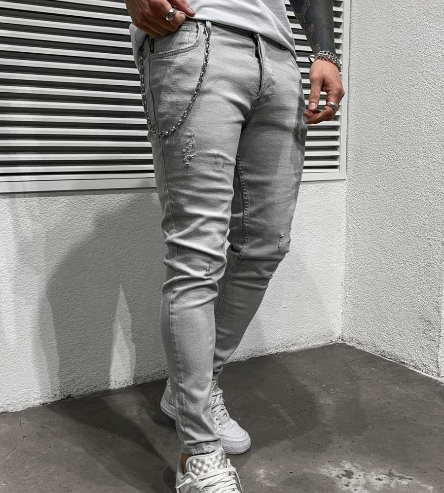 Skinny jean παντελόνι TR6606BL