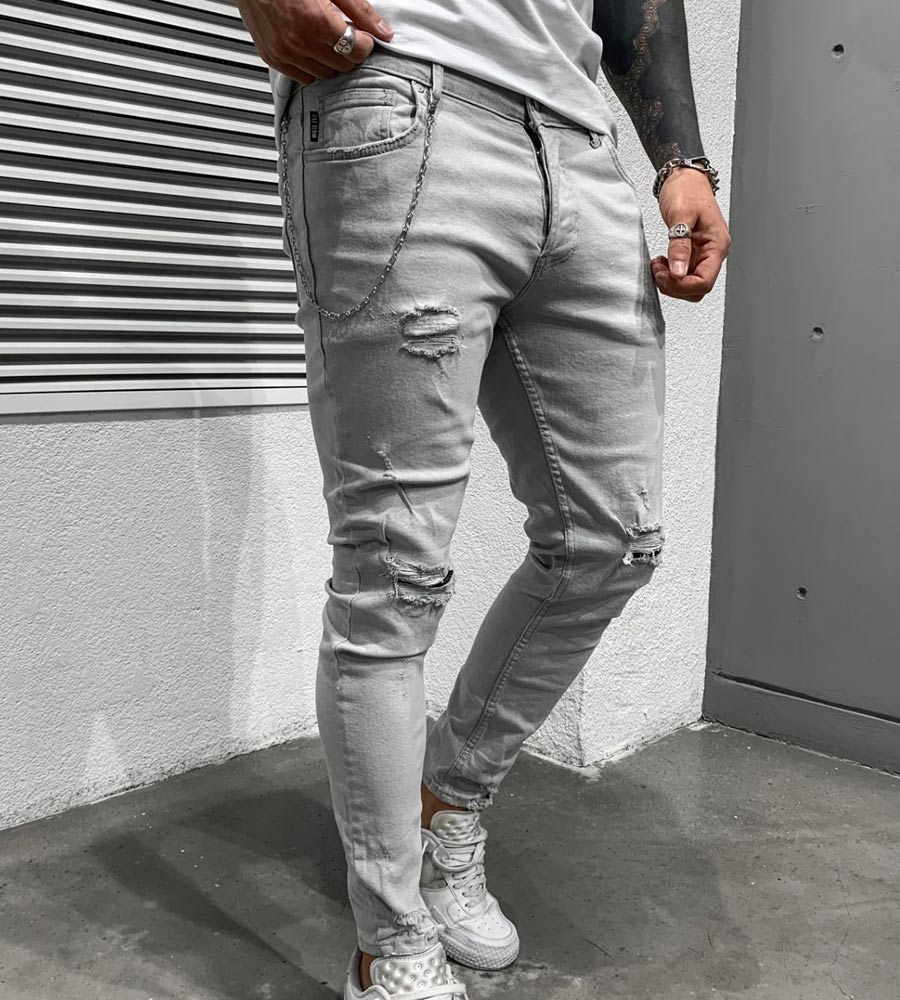 Skinny jean παντελόνι TR6607BL