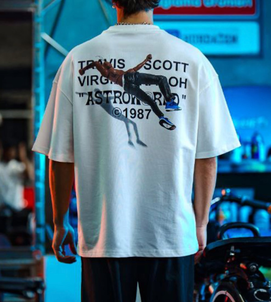 Oversized t-shirt -ASTROWORLD- TR073ES