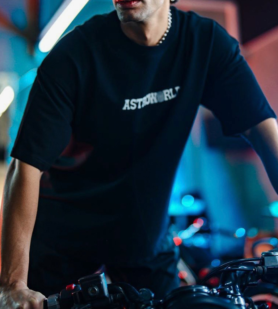 Oversized t-shirt -ASTROWORLD- TR073ES