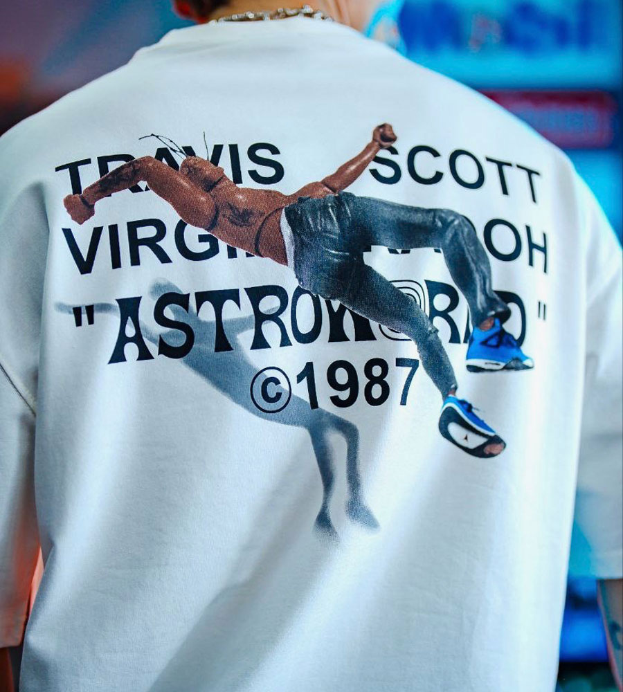 Oversized t-shirt -ASTROWORLD- TR073ES