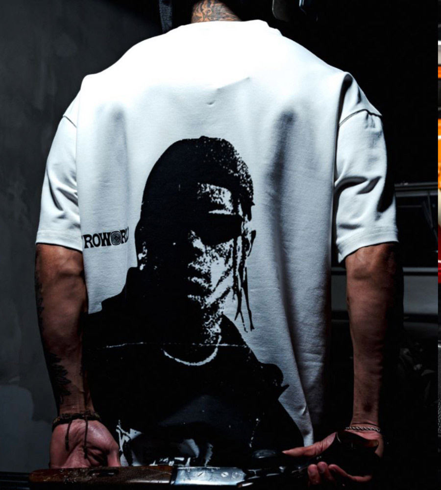 Oversized t-shirt -ASTROWORLD- TR74ES