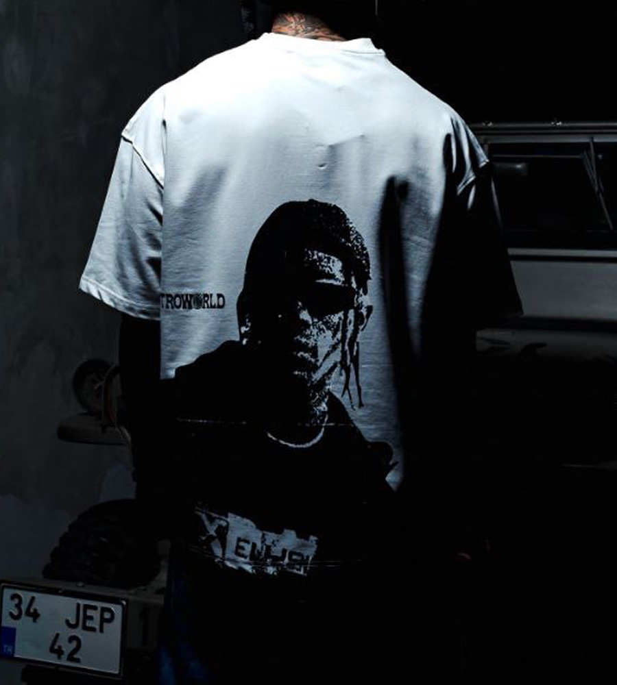 Oversized t-shirt -ASTROWORLD- TR74ES
