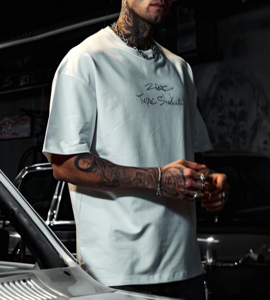 Oversized t-shirt -SHAKUE- TR077ES