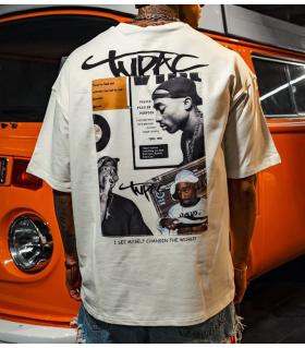 Oversized t-shirt -THE WORLD- TR80ES
