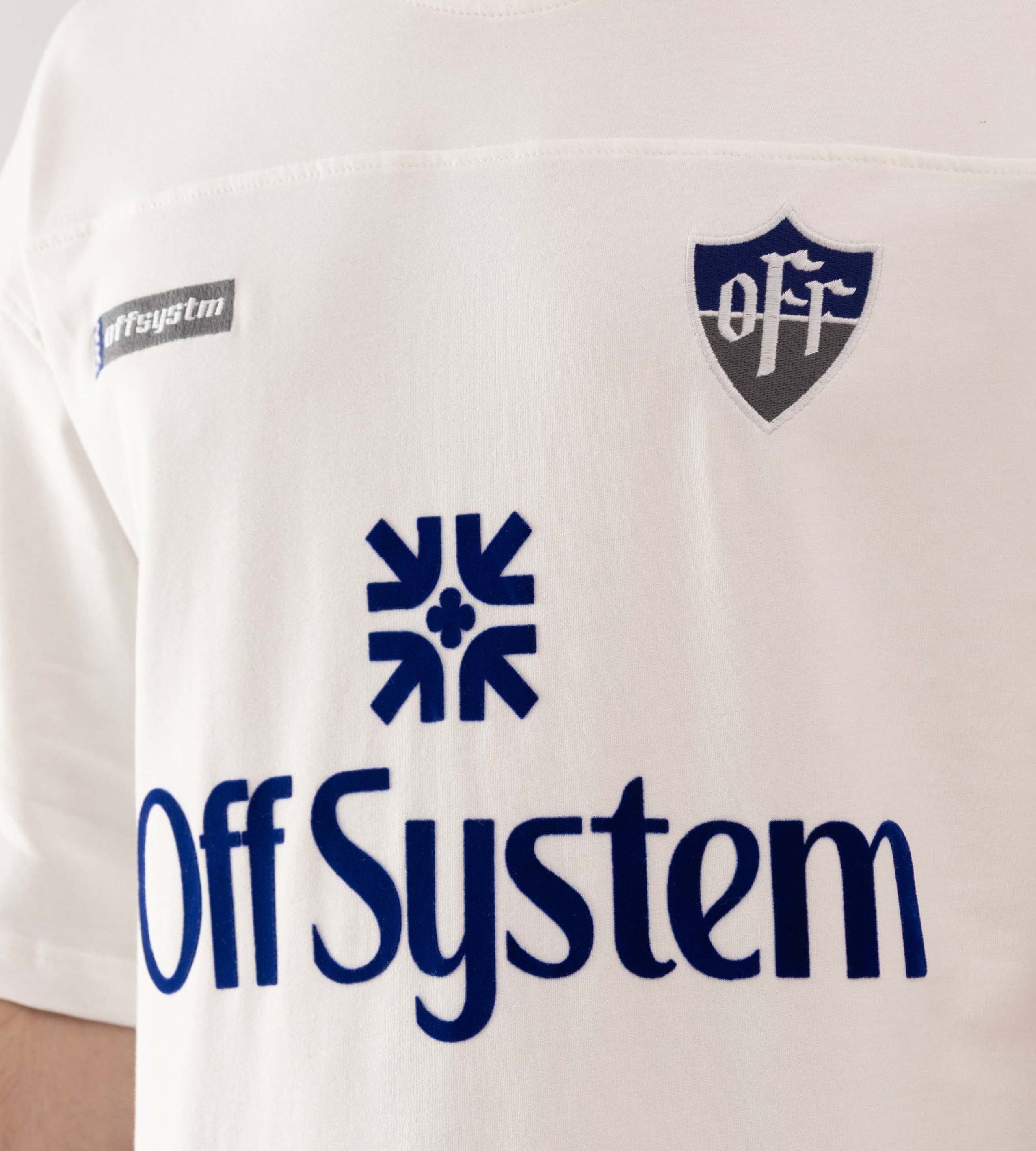 Oversized t-shirt -OFF SYSTEM- TR8243PE