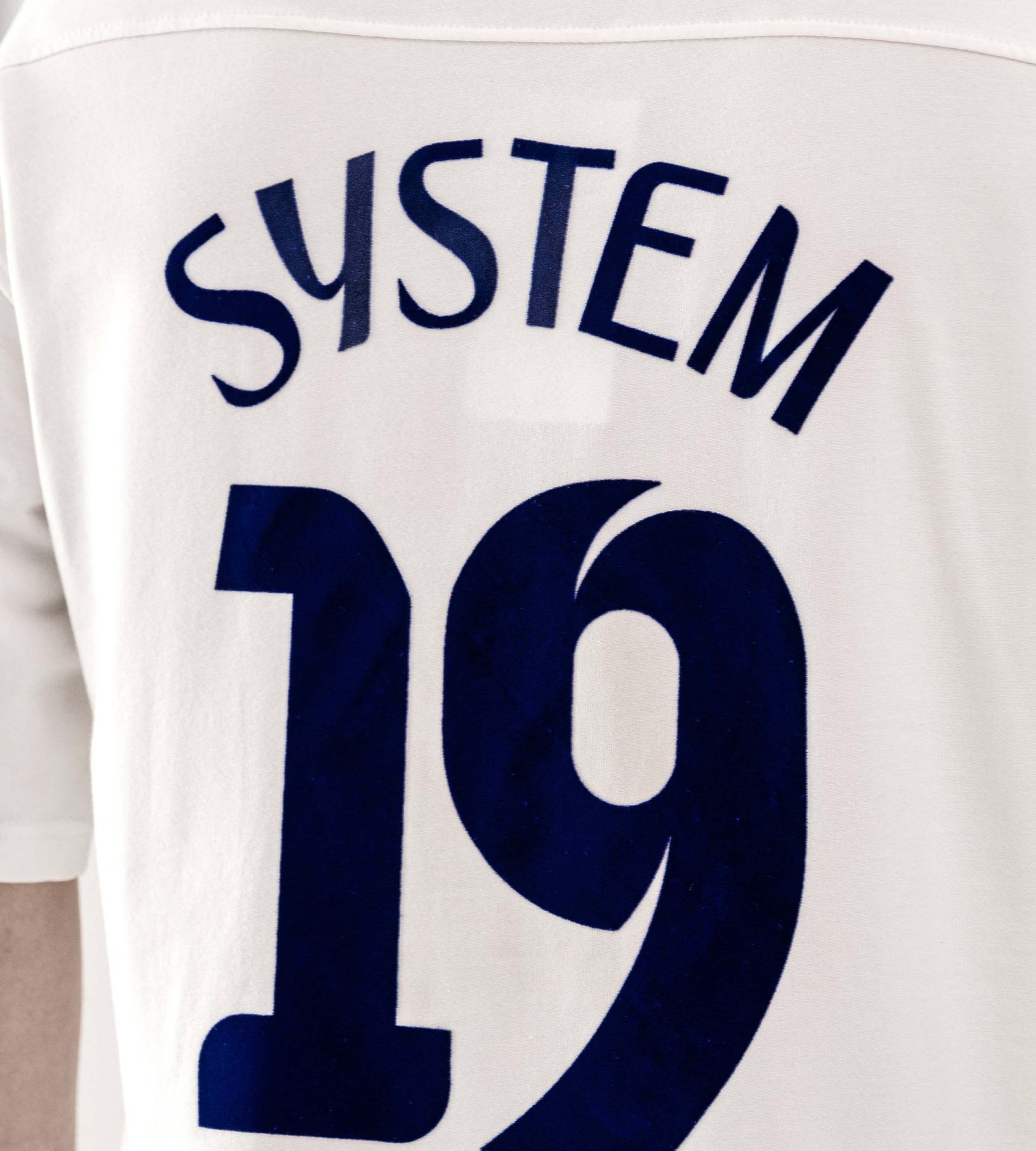 Oversized t-shirt -OFF SYSTEM- TR8243PE