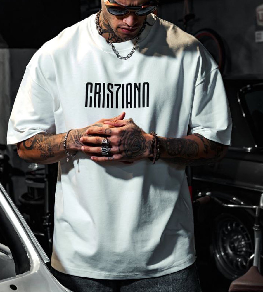 Oversized t-shirt -CRISTIANO- TR84ES