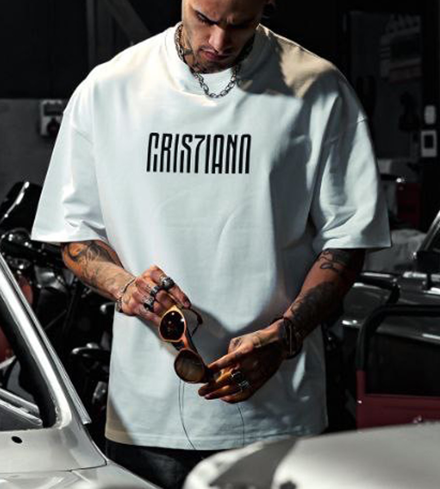 Oversized t-shirt -CRISTIANO- TR84ES