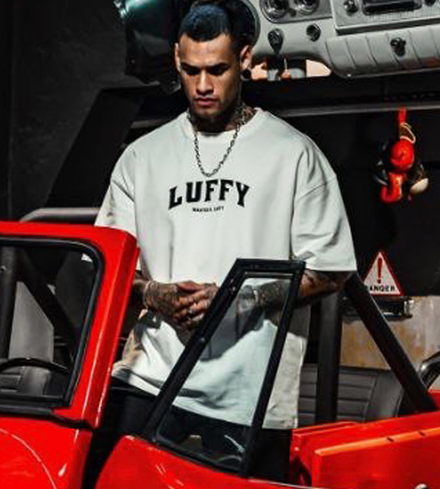 Oversized t-shirt -LUFFY- TR85ES