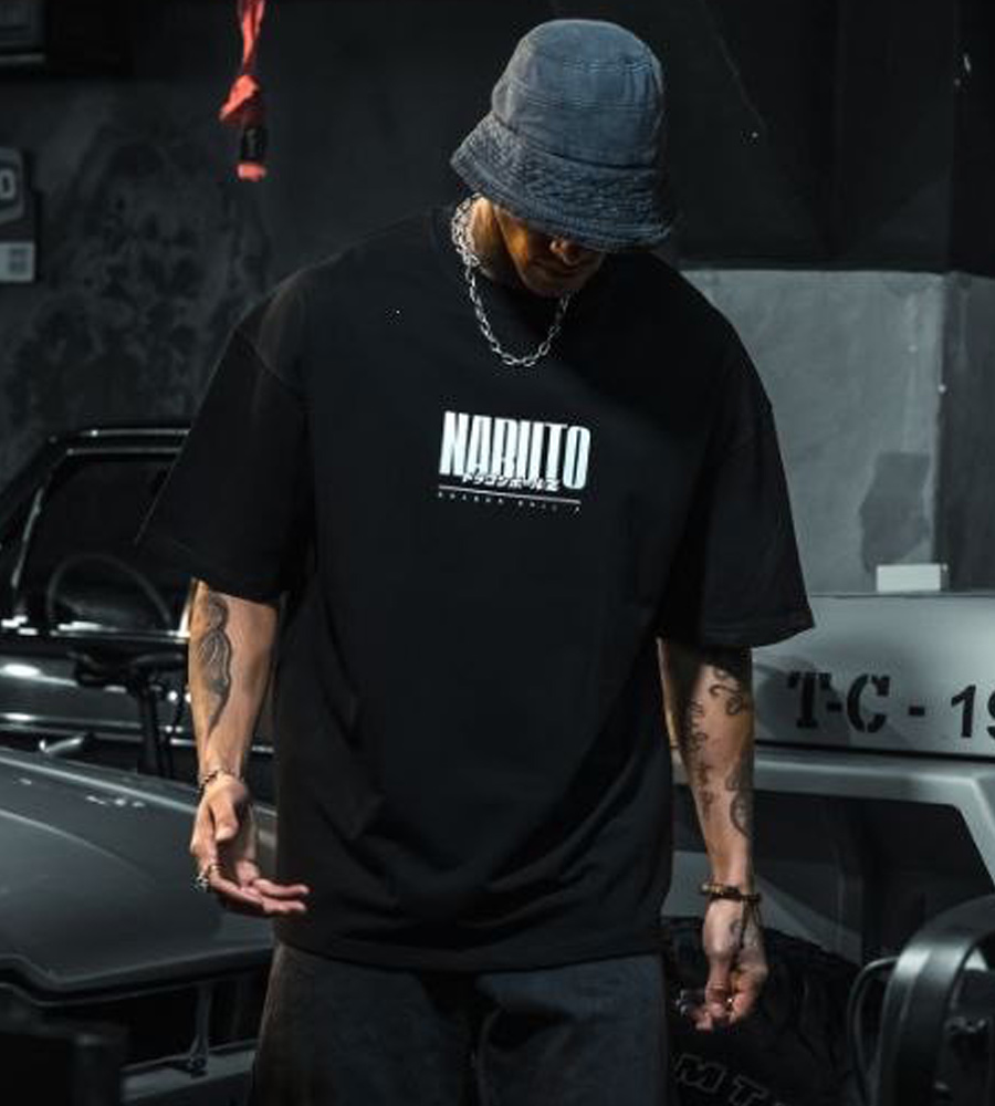 Oversized t-shirt -NARUTO- TR090ES