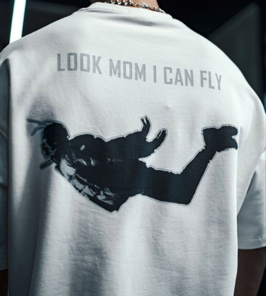 Oversized t-shirt -TRAVIS SCOTT- TR95ES