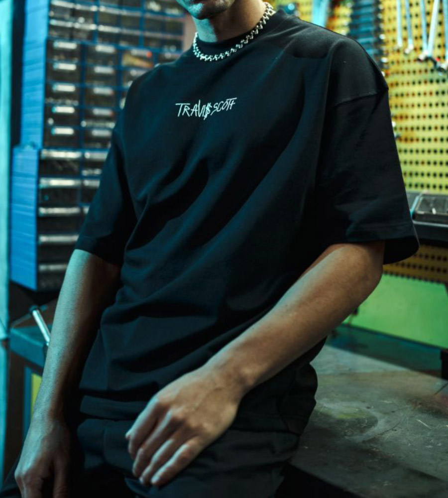 Oversized t-shirt -TRAVIS SCOTT- TR95ES