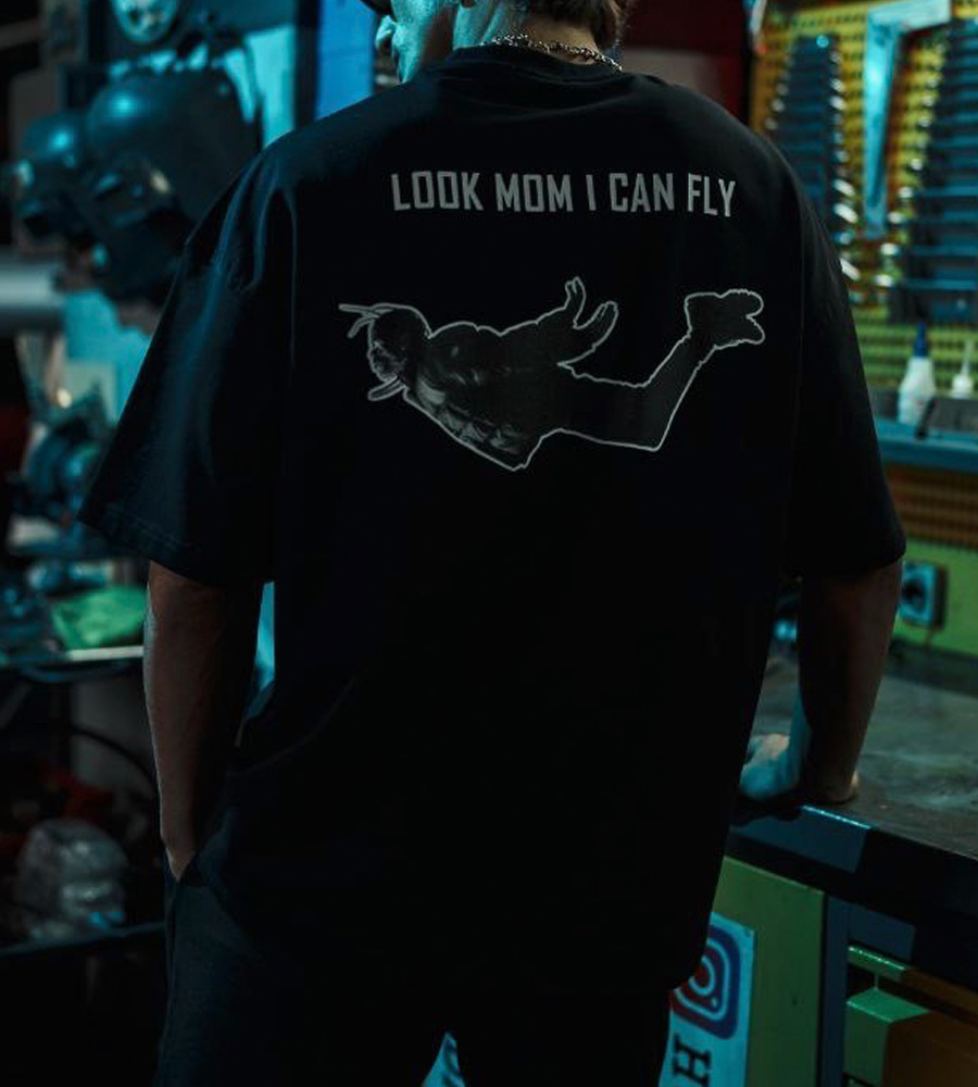 Oversized t-shirt -TRAVIS SCOTT- TR95ES