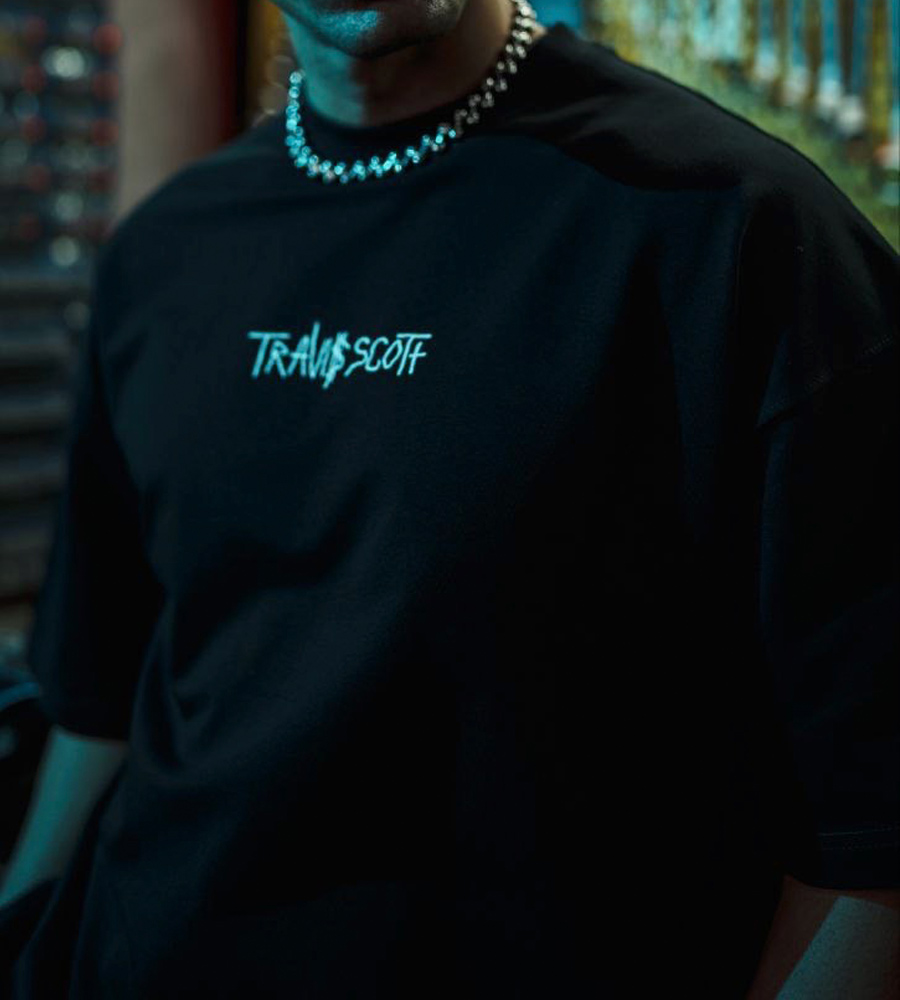 Oversized t-shirt -TRAVIS SCOTT- TR95ES