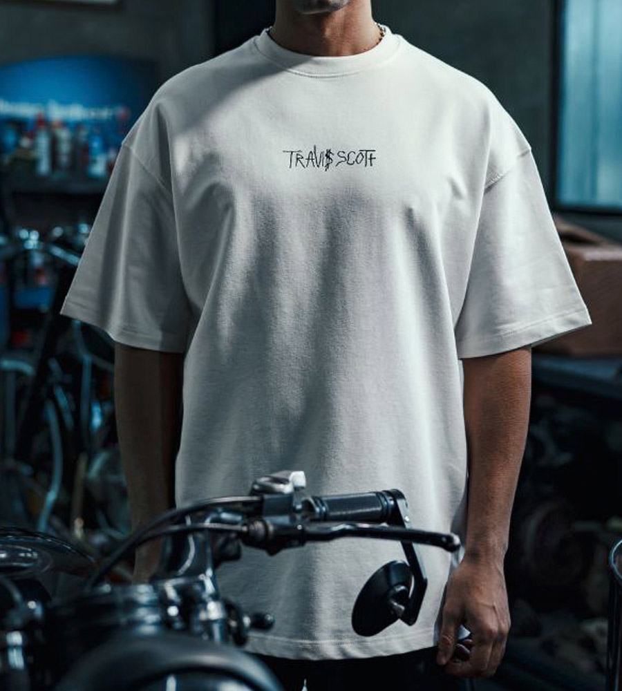 Oversized t-shirt -TRAVIS SCOTT- TR95ES