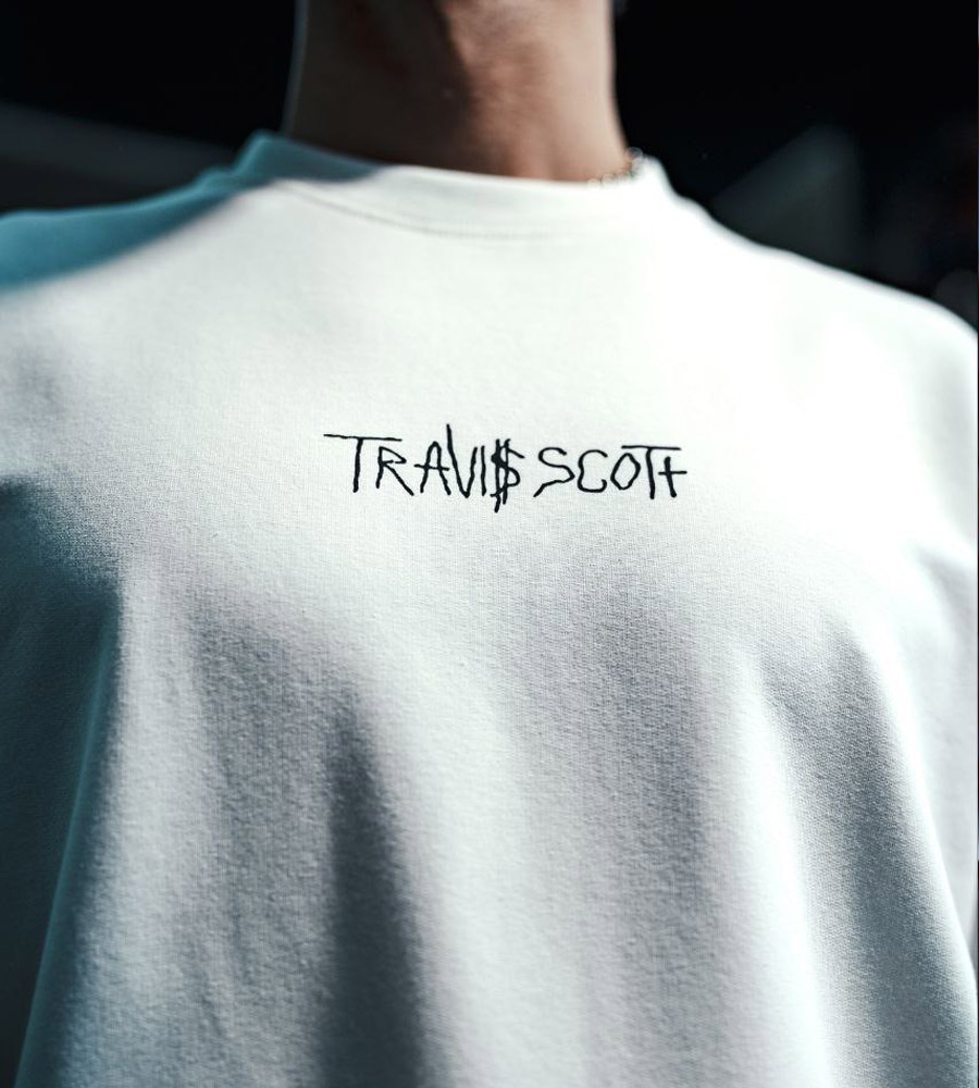 Oversized t-shirt -TRAVIS SCOTT- TR95ES