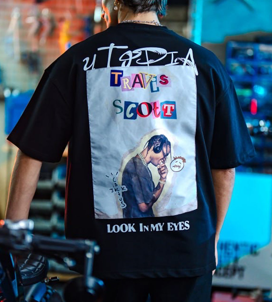 Oversized t-shirt -UTOPIA- TR99ES
