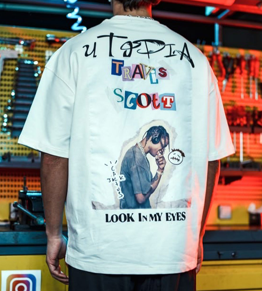 Oversized t-shirt -UTOPIA- TR99ES