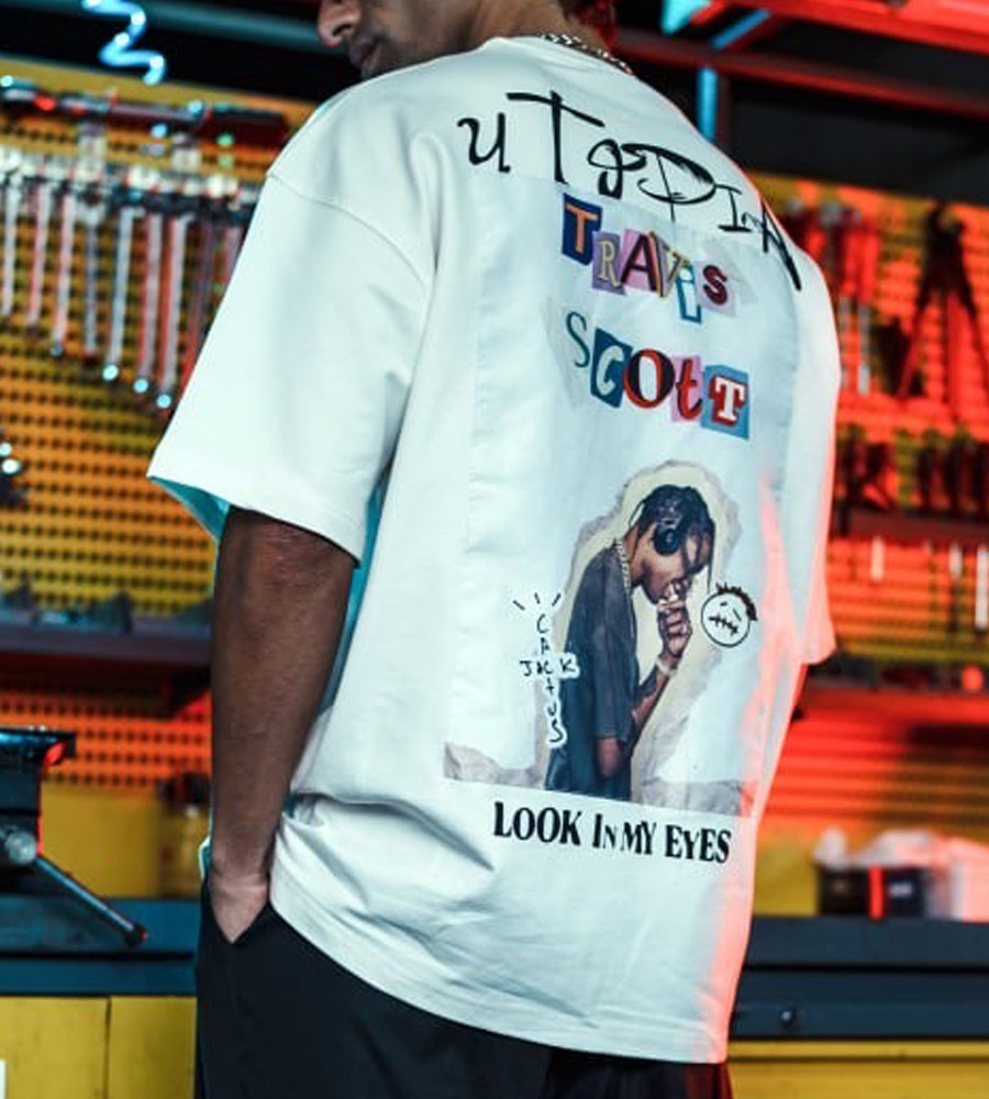 Oversized t-shirt -UTOPIA- TR99ES
