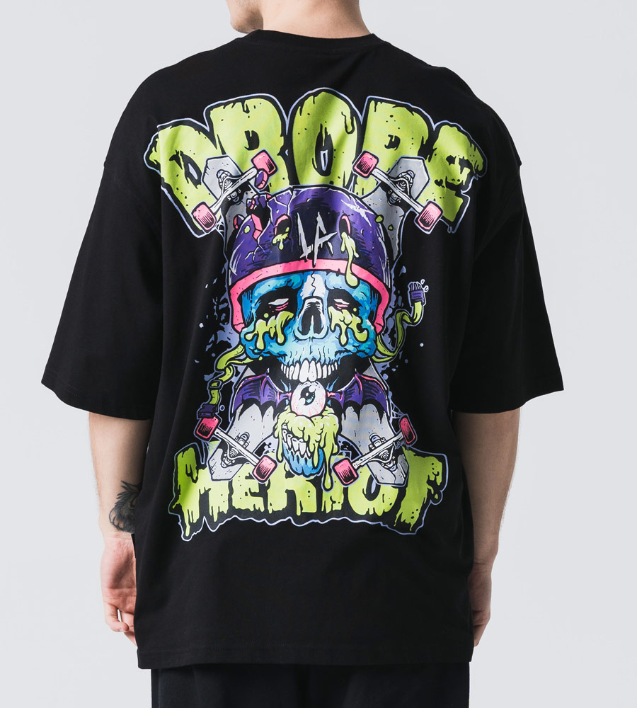 Oversized t-shirt -STUPID- TRM0107