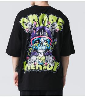 Oversized t-shirt -STUPID- TRM0107