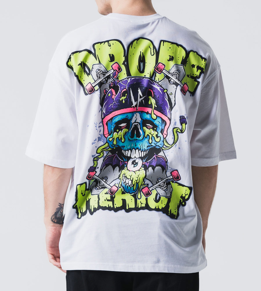 Oversized t-shirt -STUPID- TRM0107