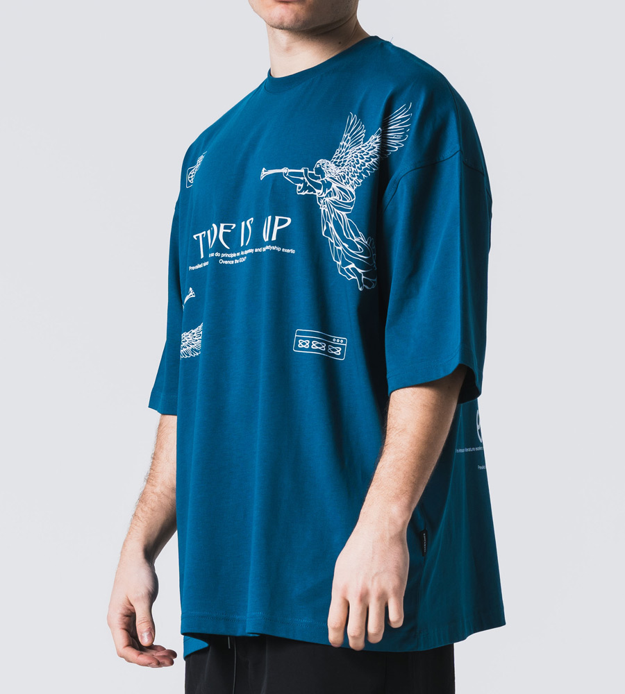 Oversized t-shirt -TIME IS UP- TRM0109