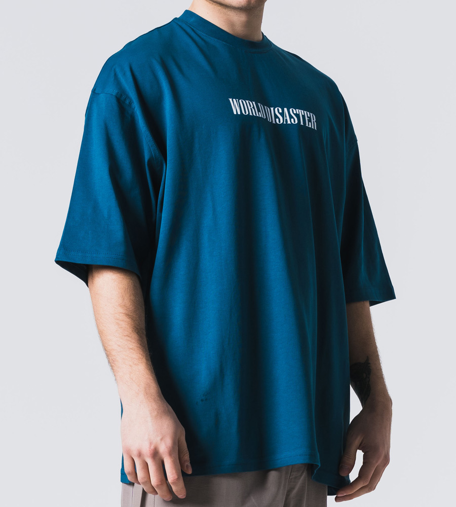 Oversized t-shirt -WORLD- TRM0110