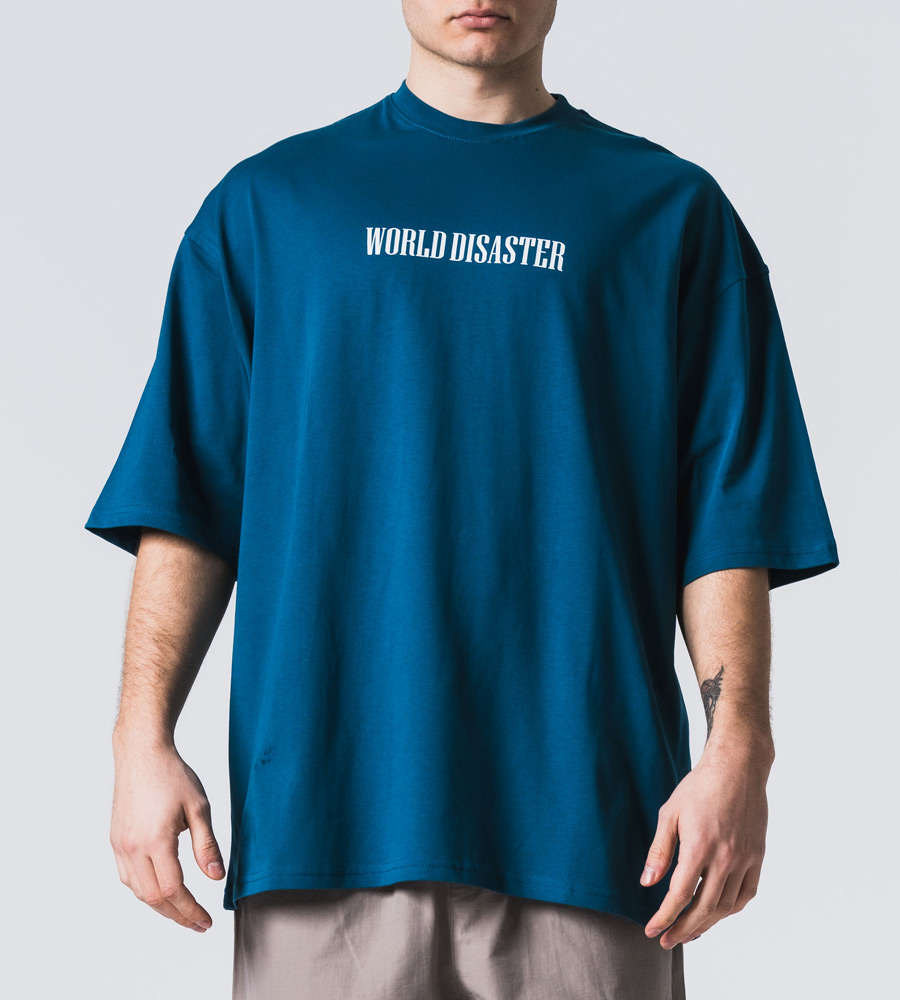 Oversized t-shirt -WORLD- TRM0110