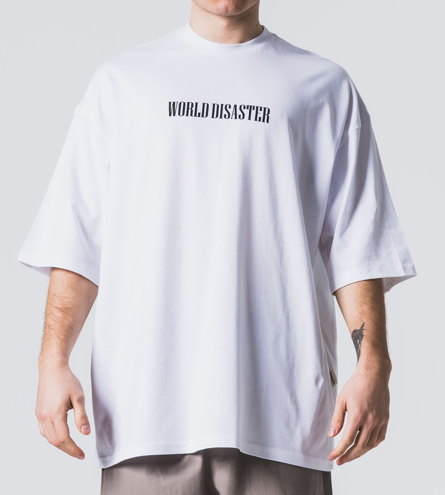 Oversized t-shirt -WORLD- TRM0110