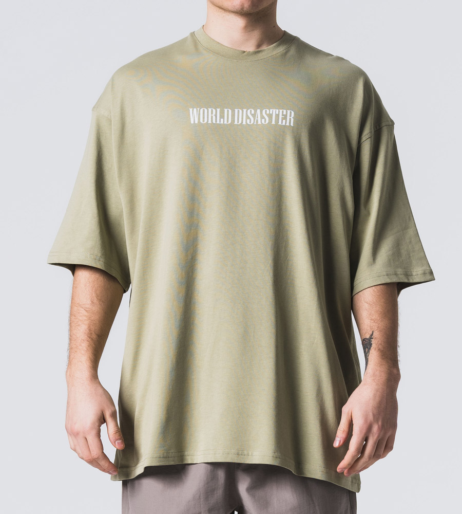 Oversized t-shirt -WORLD- TRM0110